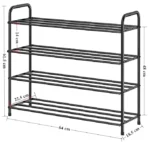 Metal Shoe Rack for Home/Shoe Stand/Slipper Stand 2